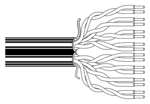 BELDEN 1667E kábel, 305 méter