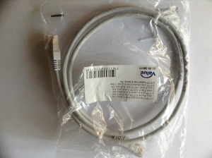 CAT6 S/FTP PVC szerelt patch kábel 1m (raktáron)