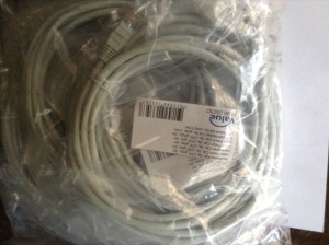 CAT5.E UTP PVC szerelt patch kábel 3m (raktáron)