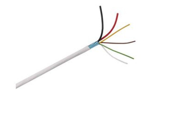 Belden árnyékolt riasztókábel 4×0,22+2x0,75mm², 200 méter