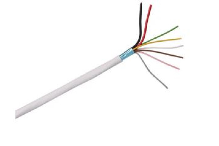 Belden árnyékolt riasztókábel 6×0,22+2x0,75mm², 500 méter