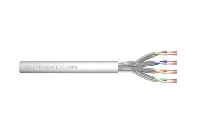 DIGITUS U/FTP CAT6A patch, flexibilis kábel, szürke, 305 méter, DK-1623-A-P-305