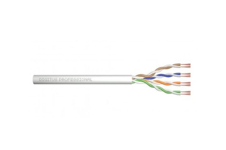 DIGITUS U/UTP CAT5E kábel, szürke, 305 méter, DK-1511-V-305-1