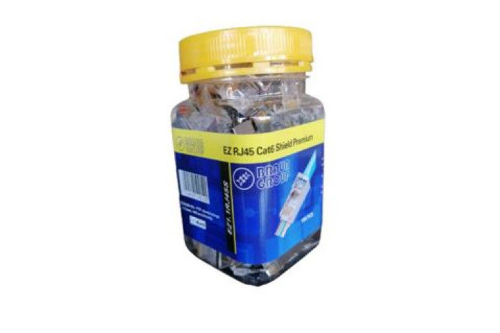 EZ-RJ45 FTP Cat6 áthaladó csatlakozó, 100db
