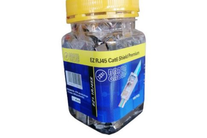 EZ-RJ45 FTP Cat6 áthaladó csatlakozó