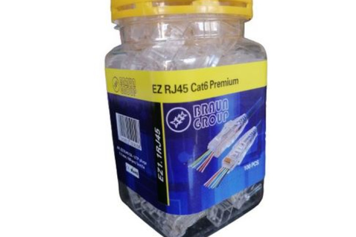 EZ-RJ45 UTP Cat6 áthaladó csatlakozó