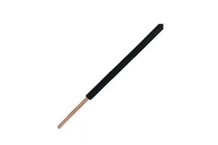 H07V-U (MCU) 1,5mm2 vezeték fekete, 100 méter