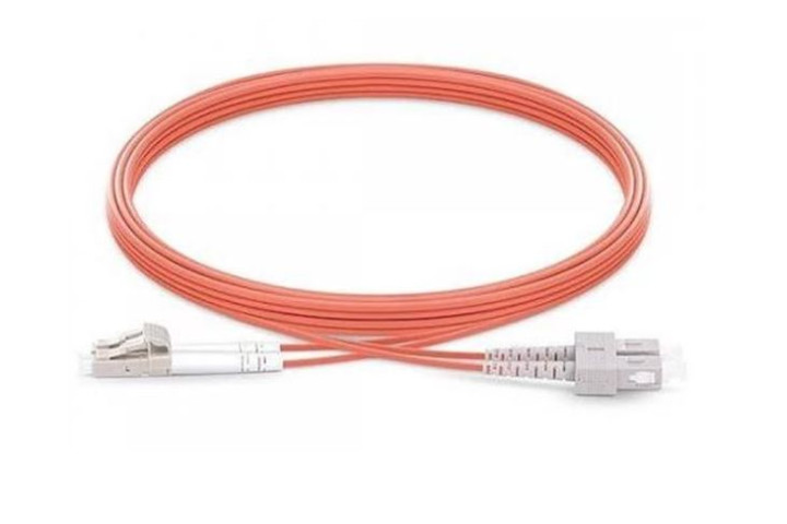LC-SC OM2 duplex optikai patch kábel, 2m