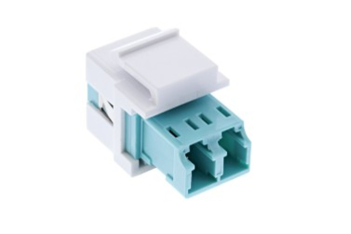 LC-LC MM duplex optikai adapter SNAP-in