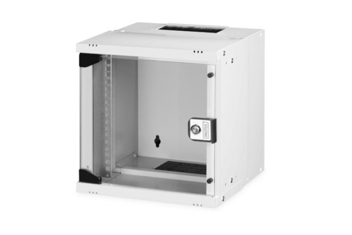Mini rack szekrény 6U, szürke, Digitus SOHO Pro, DN-49100
