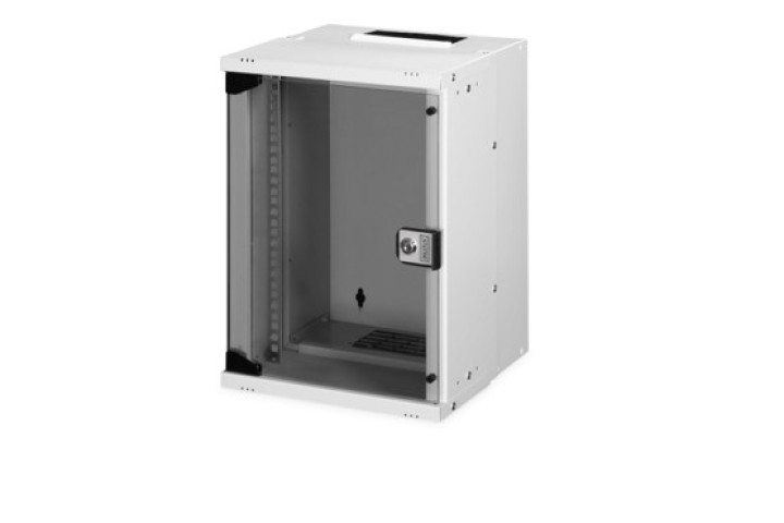 Mini rack szekrény 9U, szürke, Digitus SOHO Pro, DN-49102