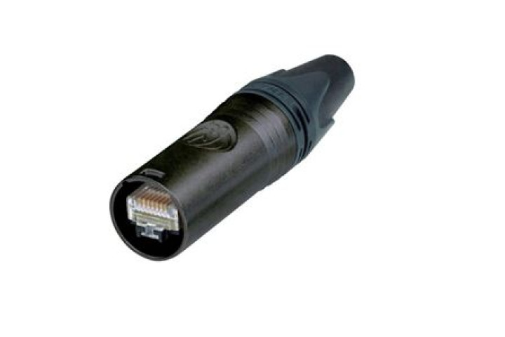 NEUTRIK NE8MX-B fekete  ethercon csatlakozó