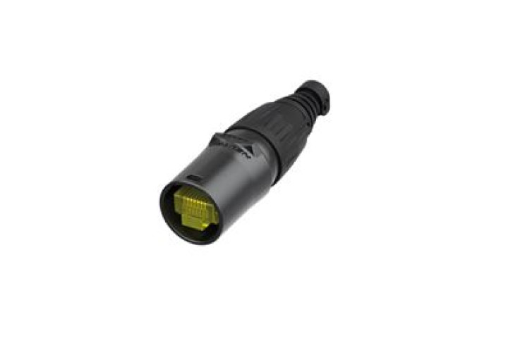 NEUTRIK NE8MX-B fekete ethercon csatlakozó