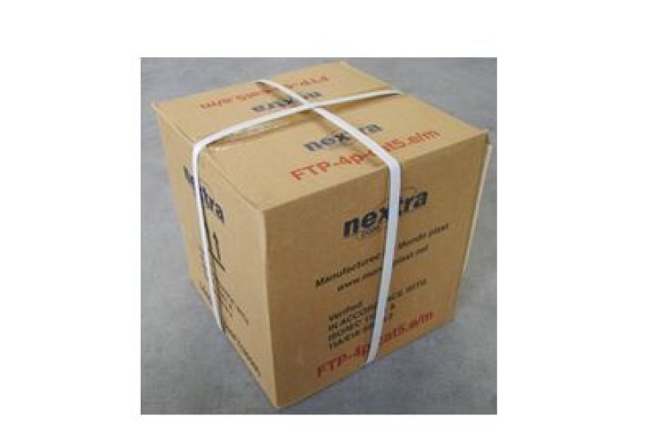 NEXTRACOM FTP CAT6 kültéri kábel, fekete, 305 méter