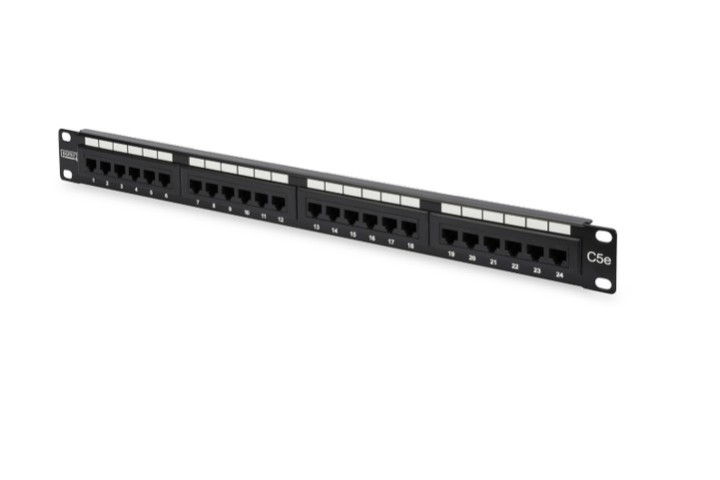 Patch panel Cat5E UTP, 24 port, Digitus, DN-91524U