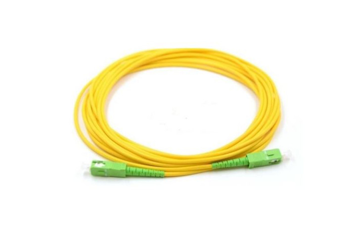 SC/APC-SC/APC SM szimplex optikai patch kábel, 5m