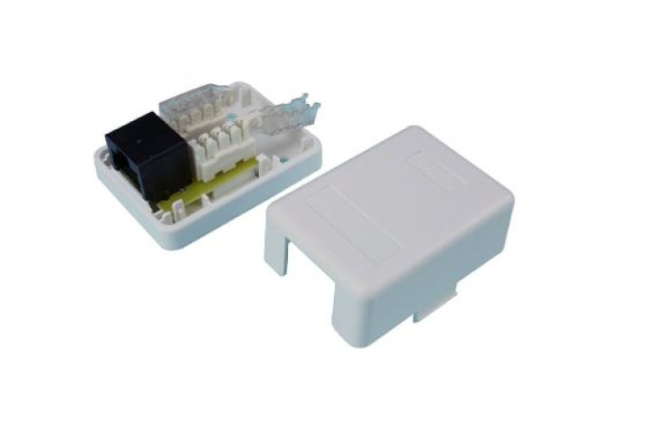 UTP fali aljzat Cat5E szimpla